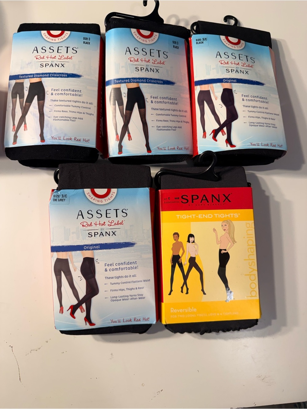 SPANX ASSETS & Tight-End Tights Pack - Black